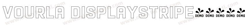 Vourla DisplayStripe字体转换